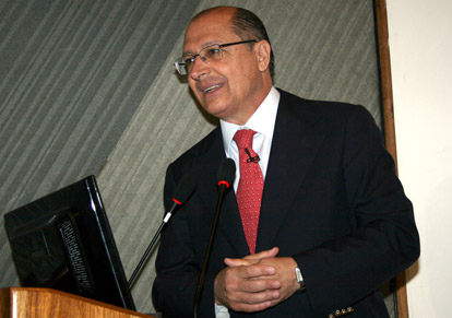 Geraldo Alckmin participa de debate com empresários no SETCESP