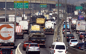 Estudo definirá veto a caminhões na Marginal do Tietê