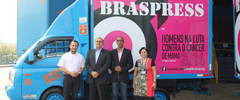 Braspress apoia campanha “Homens na luta contra o câncer de mama”