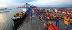 Porto de Santos inicia 2015 com crescimento na movimentação de cargas