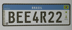 Contran prorroga prazo para adoção de placas no padrão Mercosul