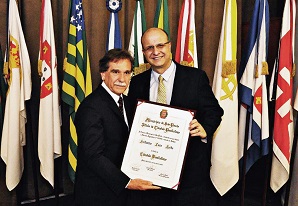 Vice-presidente do SETCESP recebe Título de Cidadão Paulistano