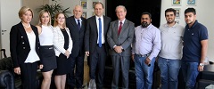 Lideranças do TRC se reúnem com o Ministro da Saúde, Ricardo Barros
