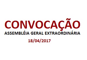 EDITAL DE CONVOCAÇÃO DE ASSEMBLÉIA GERAL EXTRAORDINÁRIA