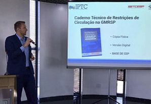 IPTC lança arquivo digital com CEP’s de ruas restritas em municípios de SP durante Almoço da Diretoria Plena do SETCESP