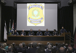 SETCESP é palco de cerimônia de posse do Superintendente Regional da Polícia Rodoviária Federal em São Paulo Valmir Cordelli