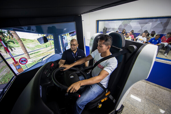 Simulador, o grande aliado do transporte