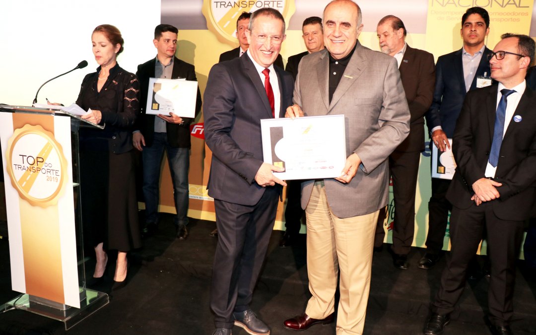 Braspress recebe prêmio Top do Transporte
