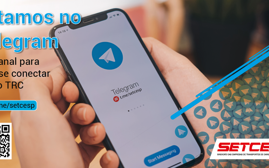 SETCESP lança canal no Telegram