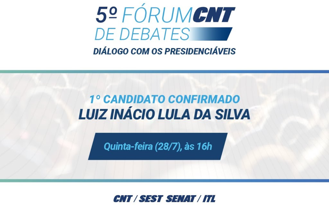 CNT promove diálogo com Lula nesta quinta-feira (28)