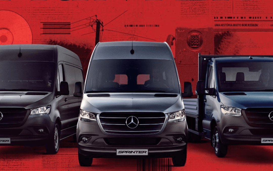 Mercedes-Benz traz trajetória da Sprinter na vida das pessoas em campanha que celebra os 25 anos do produto no Brasil