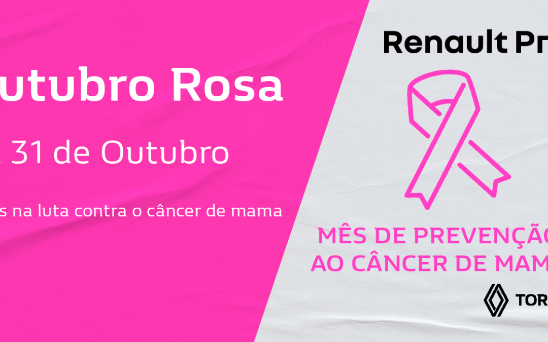 Toriba Renault apoia a campanha Outubro Rosa