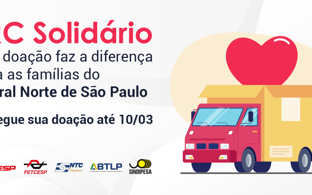 SETCESP é um dos pontos de arrecadação de doações para Litoral Norte de São Paulo