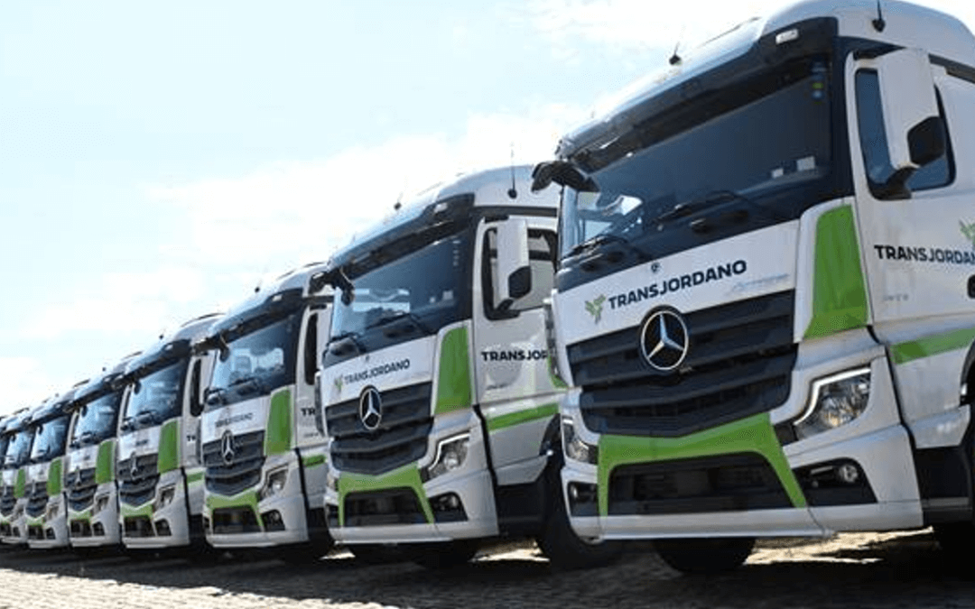 Mercedes-Benz vende 121 caminhões Actros 2651 para a TransJordano
