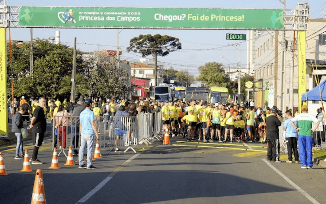 Princesa dos Campos abre inscrições para 6º Corrida e Caminhada