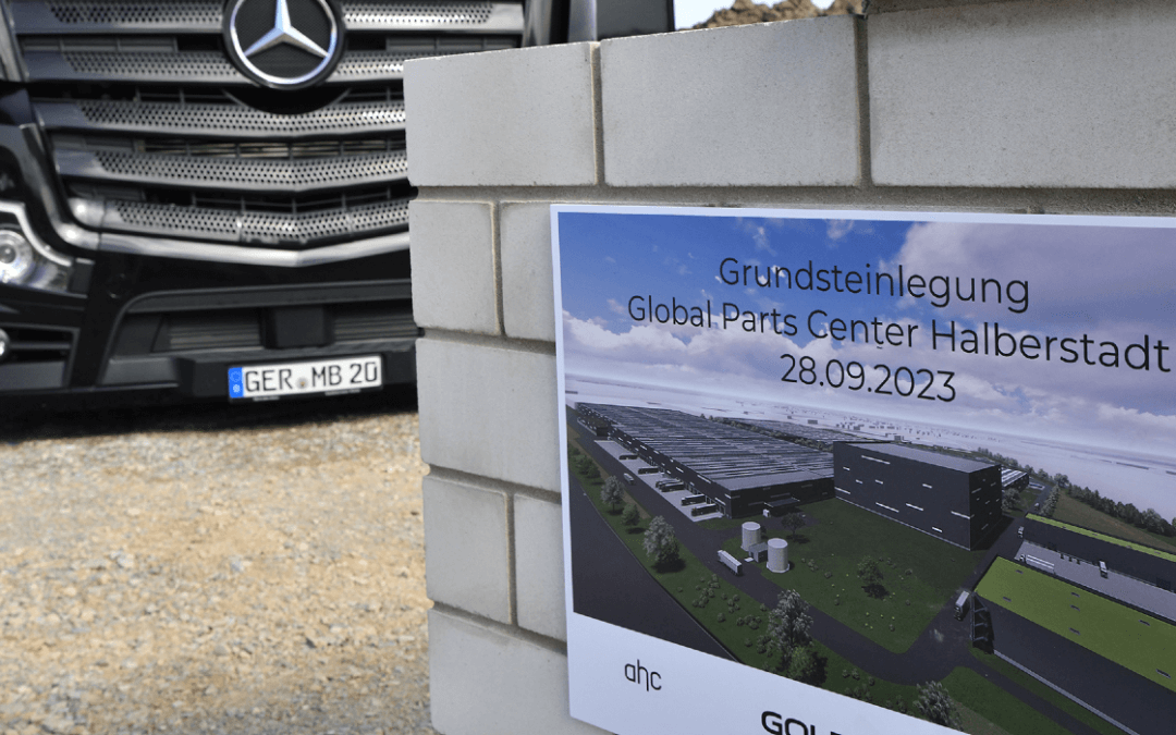 Mercedes-Benz Trucks inicia construção de sua Central Global de Peças na Alemanha