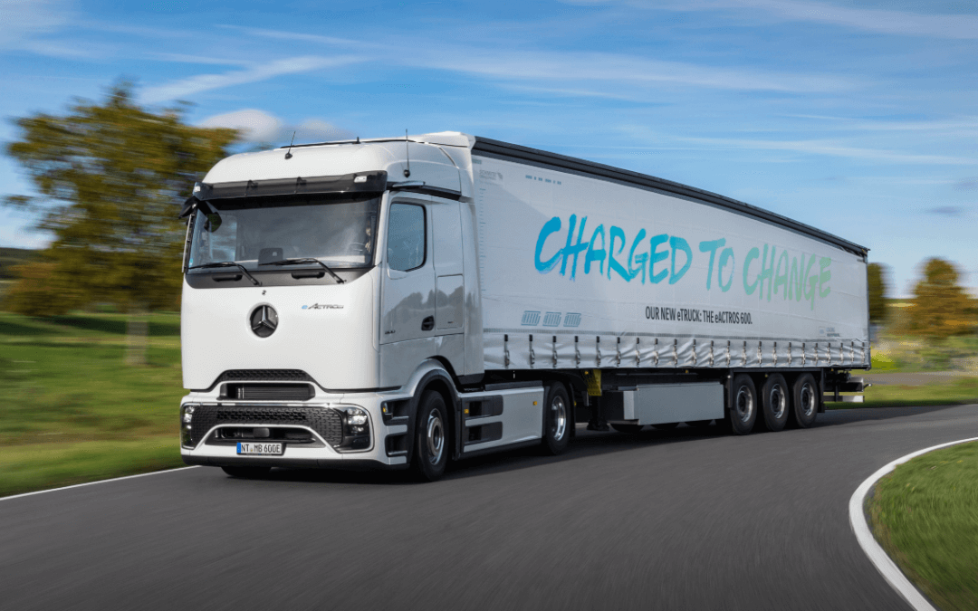 Mercedes-Benz Trucks celebra estreia mundial do eActros 600, caminhão pesado elétrico a bateria para longas distâncias