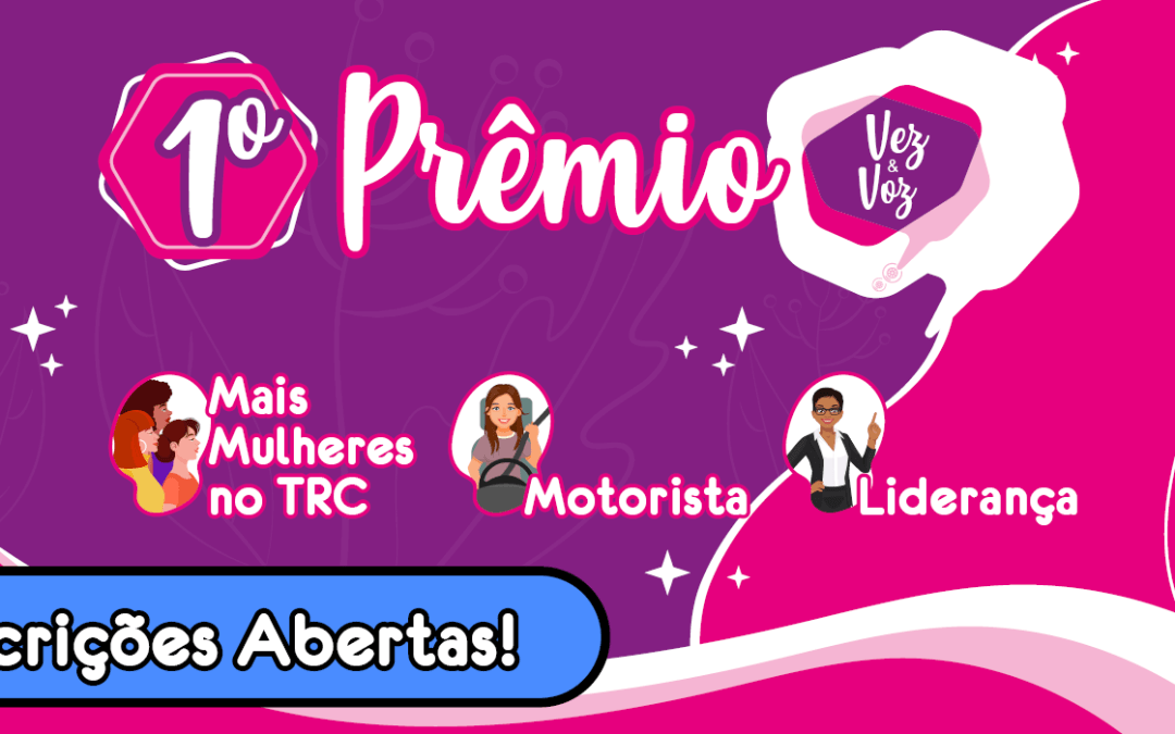 Inscrições abertas para o 1º Prêmio Vez & Voz