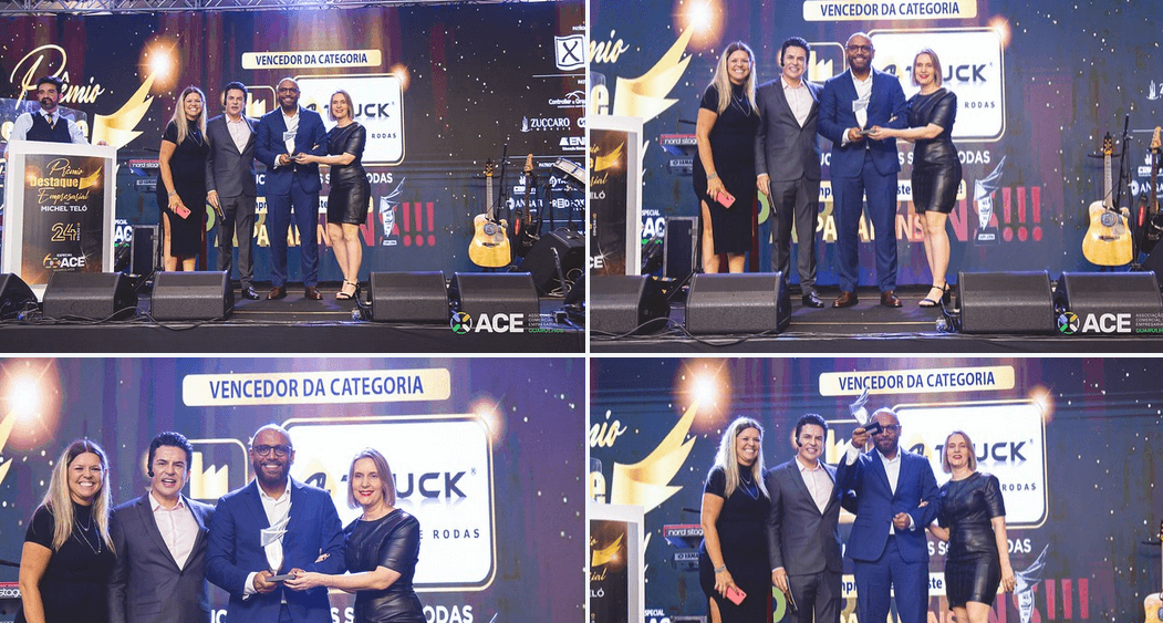4TRUCK ganha Prêmio Destaque Empresarial 2023, na categoria Indústria Destaque