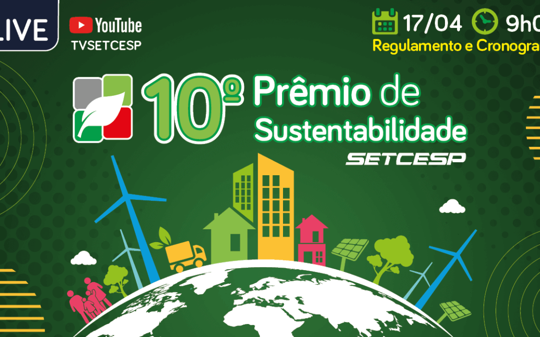 Live: lançamento do 10º Prêmio de Sustentabilidade