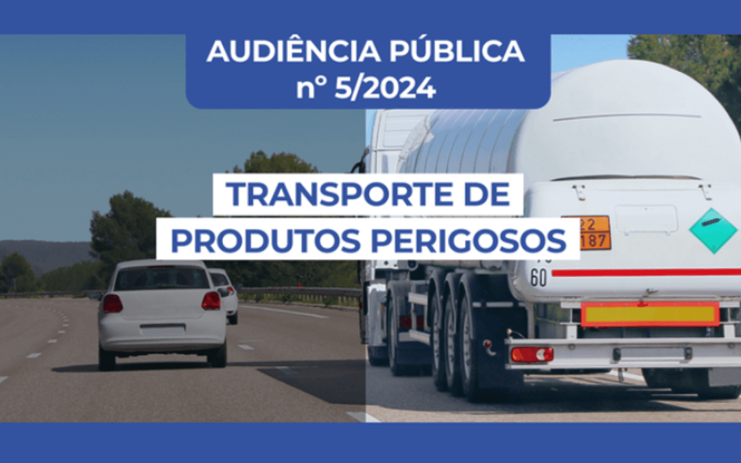 Aperfeiçoamento para transporte rodoviário de produtos perigosos é tema de audiência pública