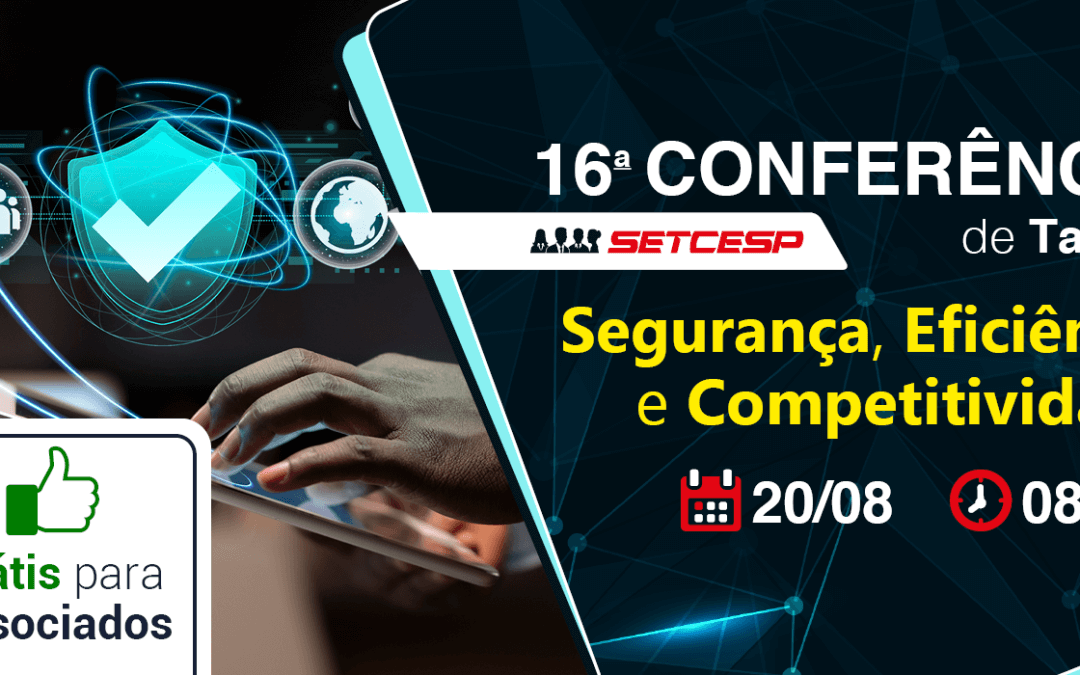 Inscrições abertas para a 16ª Conferência de Tarifas