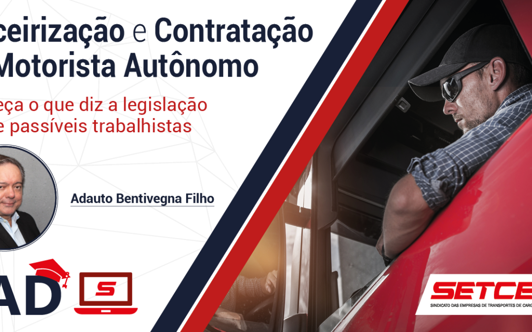 Saiba como fazer a terceirização e contratação de motorista autônomo