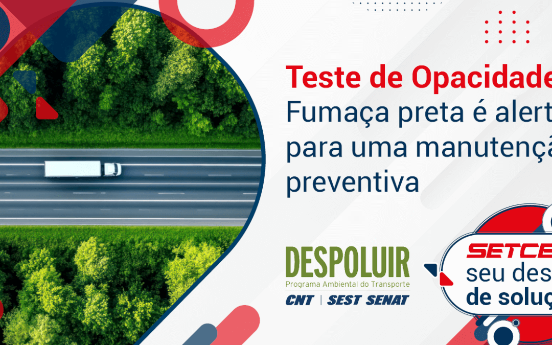 Teste de Opacidade: fumaça preta é alerta para uma manutenção preventiva