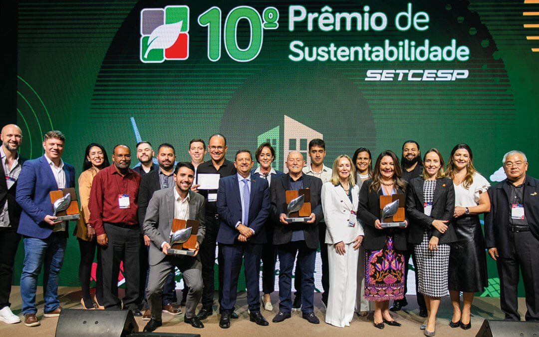 SETCESP anuncia os vencedores da 10ª edição do Prêmio de Sustentabilidade