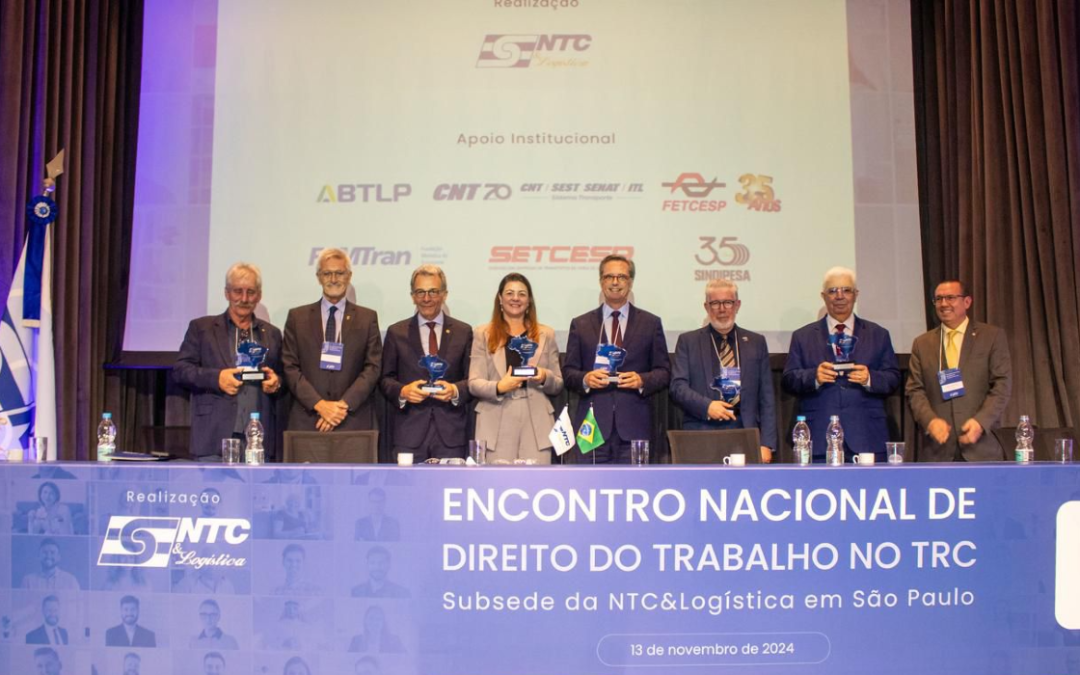 NTC&Logística realiza Encontro Nacional de Direito do Trabalho no TRC e promove debate sobre relações trabalhistas no TRC