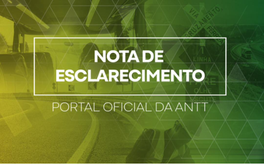 Sites têm utilizado indevidamente o nome e a marca da ANTT