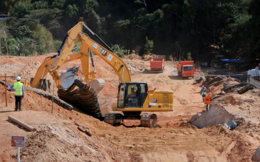 Desmontes de rochas continuam nesta semana na Serra das Araras