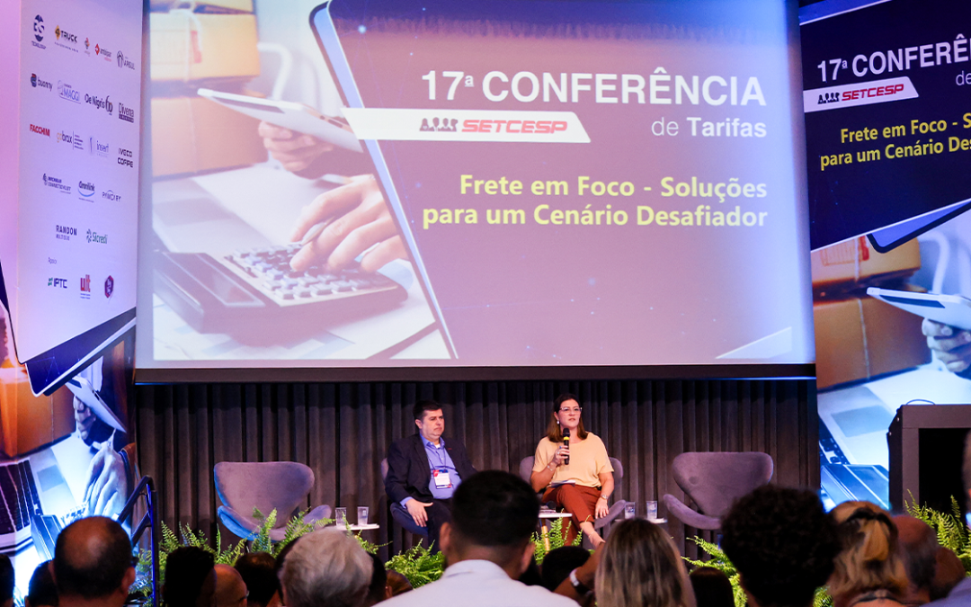 Com foco no frete, Conferência do SETCESP aponta soluções para um cenário desafiador