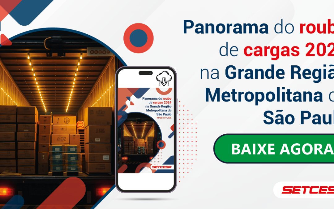 Panorama do roubo de cargas 2024 na Grande Região Metropolitana de São Paulo