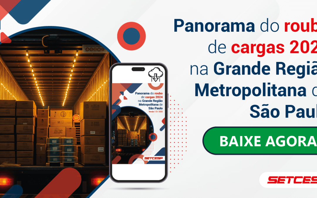 Panorama do roubo de cargas 2024 na Grande Região Metropolitana de São Paulo