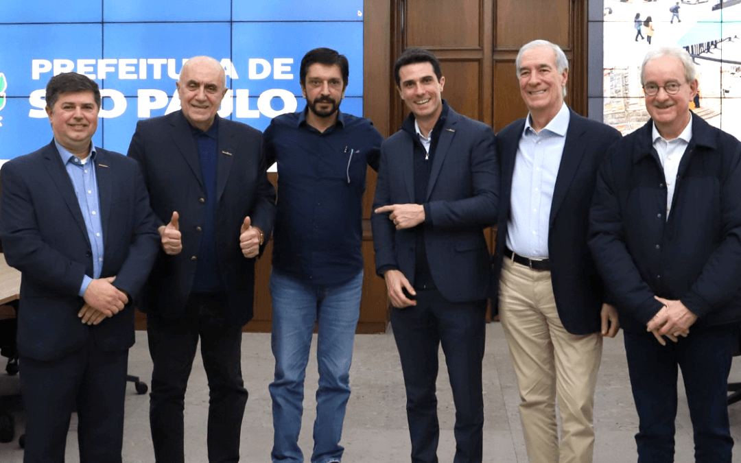 Presidente do SETCESP se reúne com prefeito e secretário de mobilidade de São Paulo