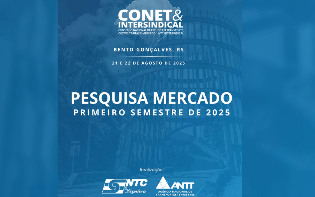 NTC&Logística e ANTT realizam pesquisa nacional para mapear situação econômica do TRC no 1º semestre de 2025