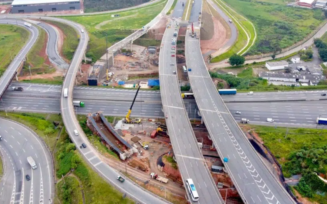 Obras do Rodoanel Norte alcançam 51% de execução