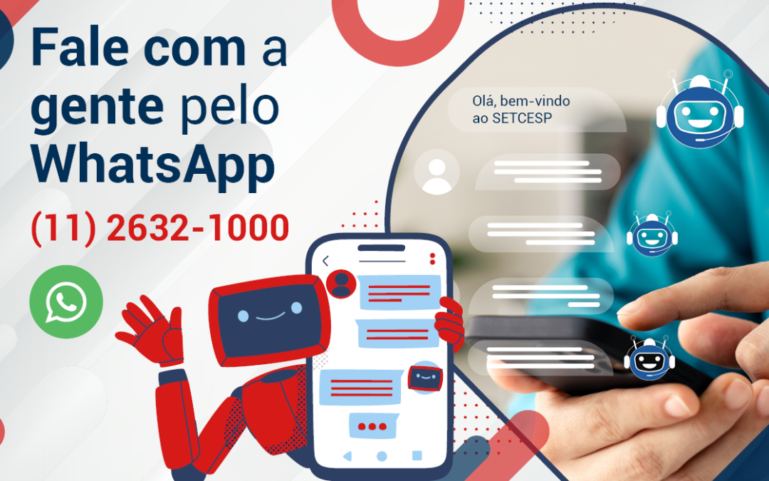 O SETCESP agora também está no WhatsApp!