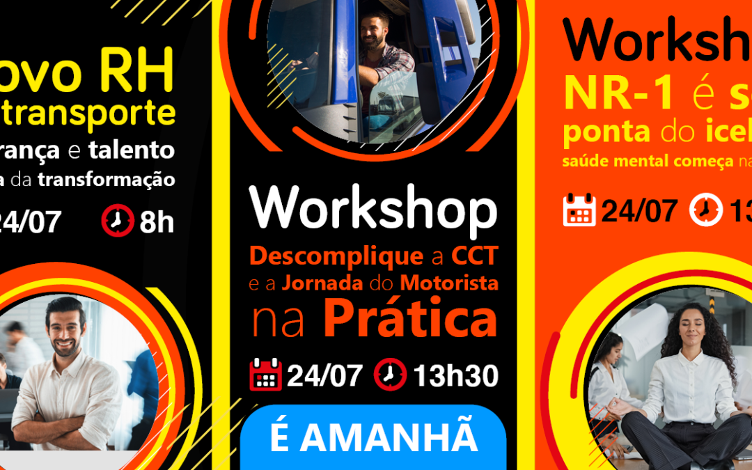 É amanhã! Fórum e workshops colocam o RH como protagonista no transporte