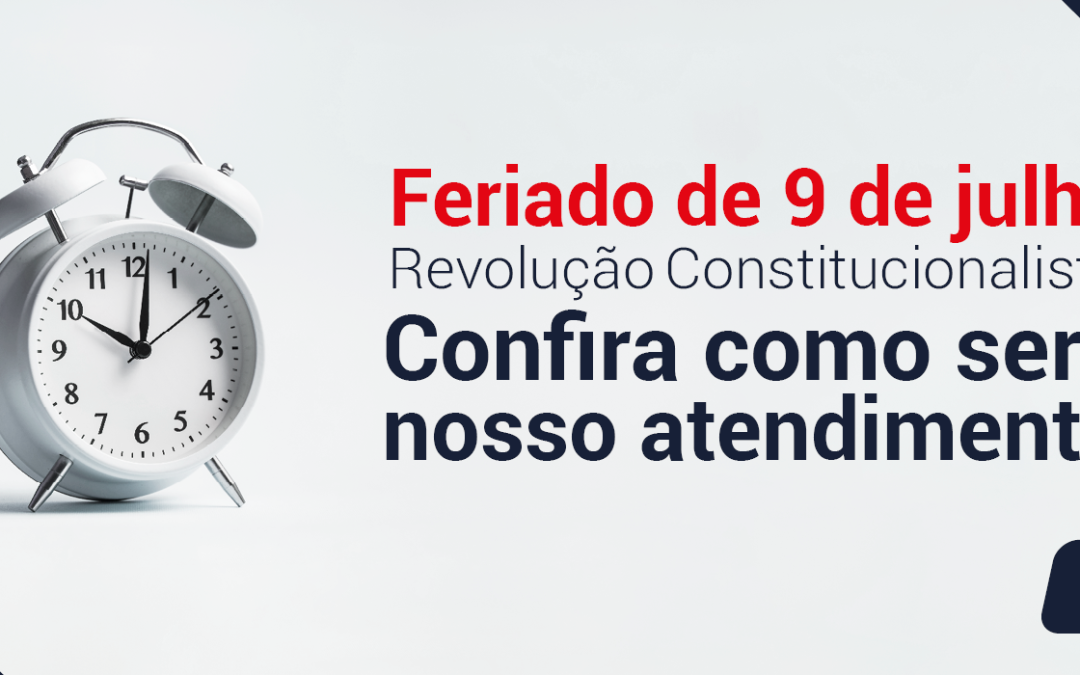 Feriado da Revolução Constitucionalista: confira como fica o atendimento