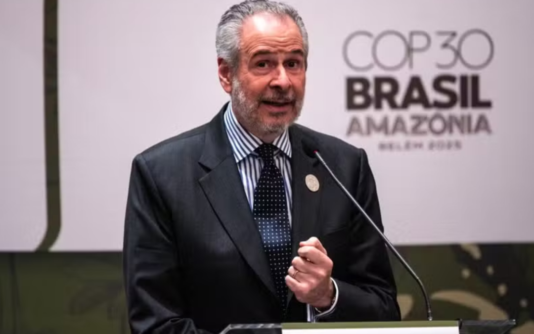 Empresas têm papel central na transição climática, diz presidente da COP30