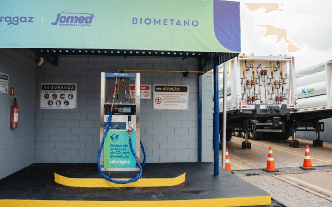 Jomed Log inaugura primeiro posto próprio de biometano e avança na descarbonização da logística
