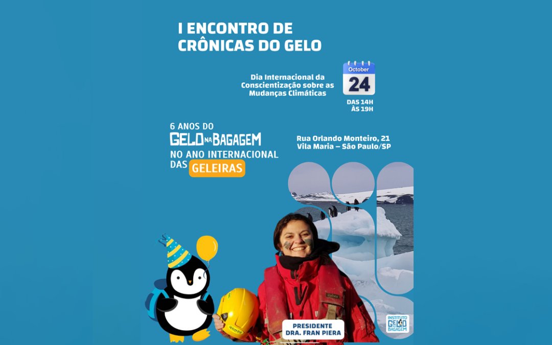 Primeiro Encontro de Crônicas do Gelo, em agenda alusiva à Antártica e ao Dia Internacional da Conscientização sobre as Mudanças Climáticas, acontece na subsede da NTC&Logística em São Paulo