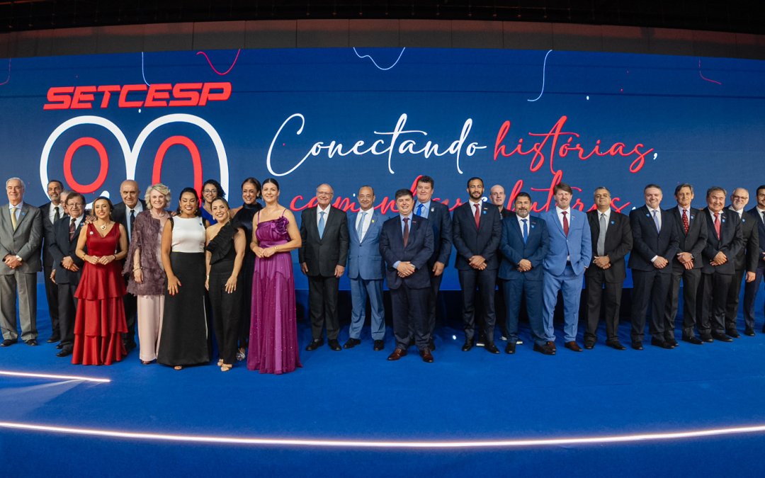 Com a presença do vice-presidente da República, SETCESP celebra 90 anos em grande comemoração