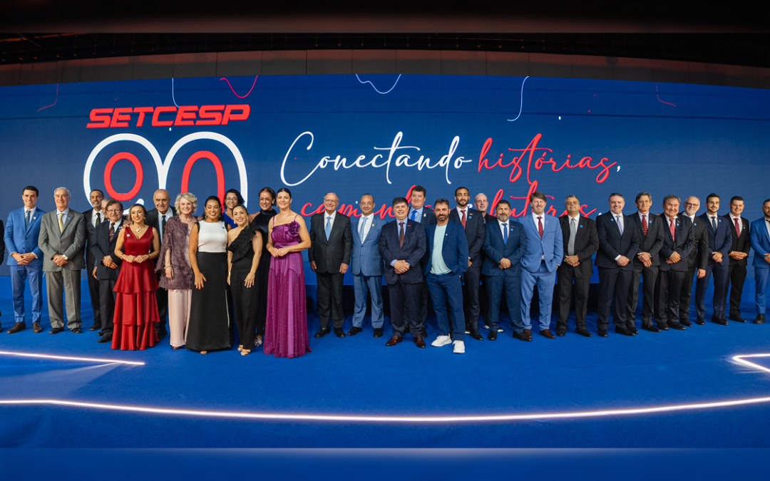 Com a presença do vice-presidente da República, SETCESP celebra 90 anos em grande comemoração