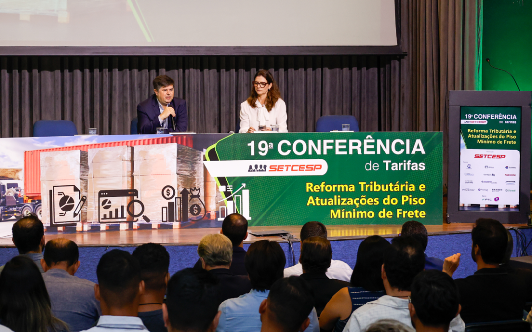 19ª Conferência de Tarifas discute alta do diesel, piso do frete e reforma tributária
