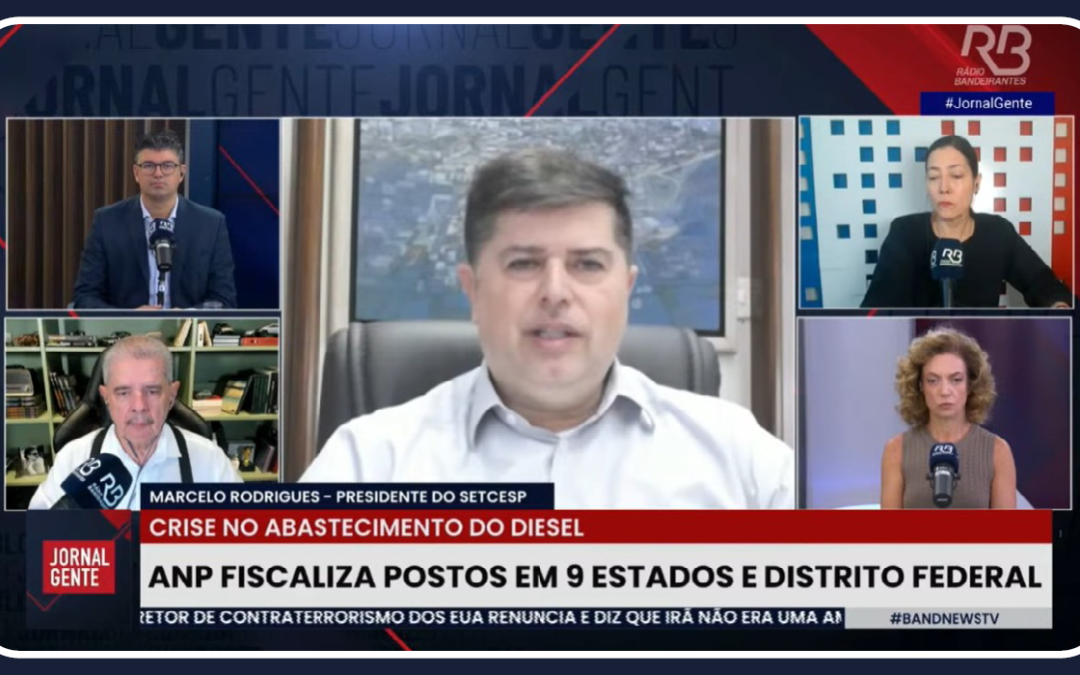 Presidente do SETCESP concede entrevista à Rádio Bandeirantes