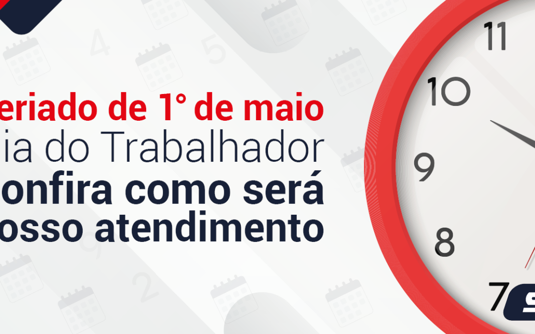Feriado Dia do Trabalhador