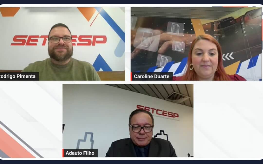 Live do SETCESP orienta transportadores sobre como atender às exigências do Piso Mínimo e do CIOT